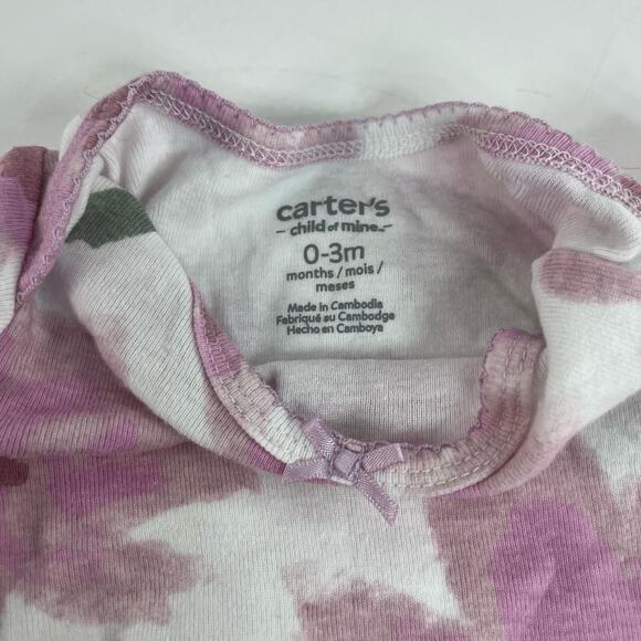 Child of Mine Baby Girl 10-Piece Clothing Lot – 0-3 Months Outfits & Basics - Picture 5 of 9